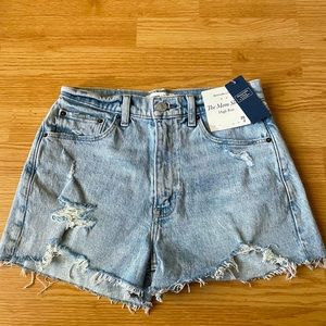 Abercrombie & Fitch mom high rise shorts